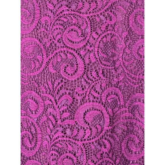 Lane Bryant Lace Bell-Sleeve Dress Plus Size 18/20 Purple - Picture 4 of 8
